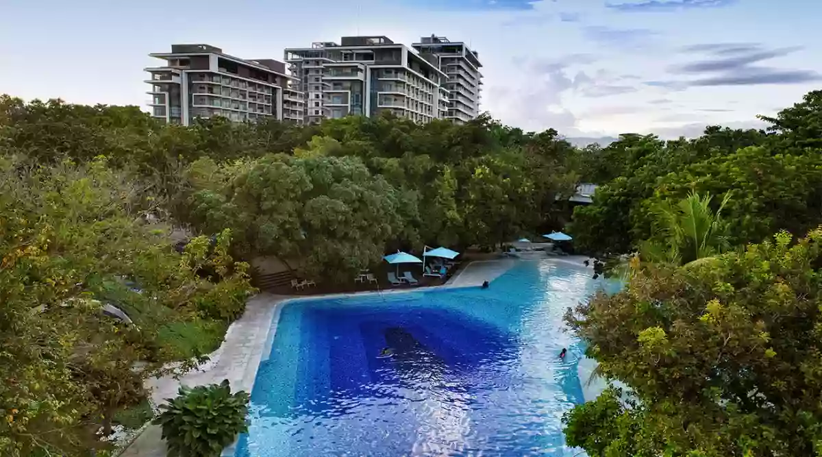 2 Br Corner with Balcony 20th Floor Condominium Tambuli For Sale — 2 Bedrooms in Maribago, Mactan Island, Lapu-lapu — Photo 2