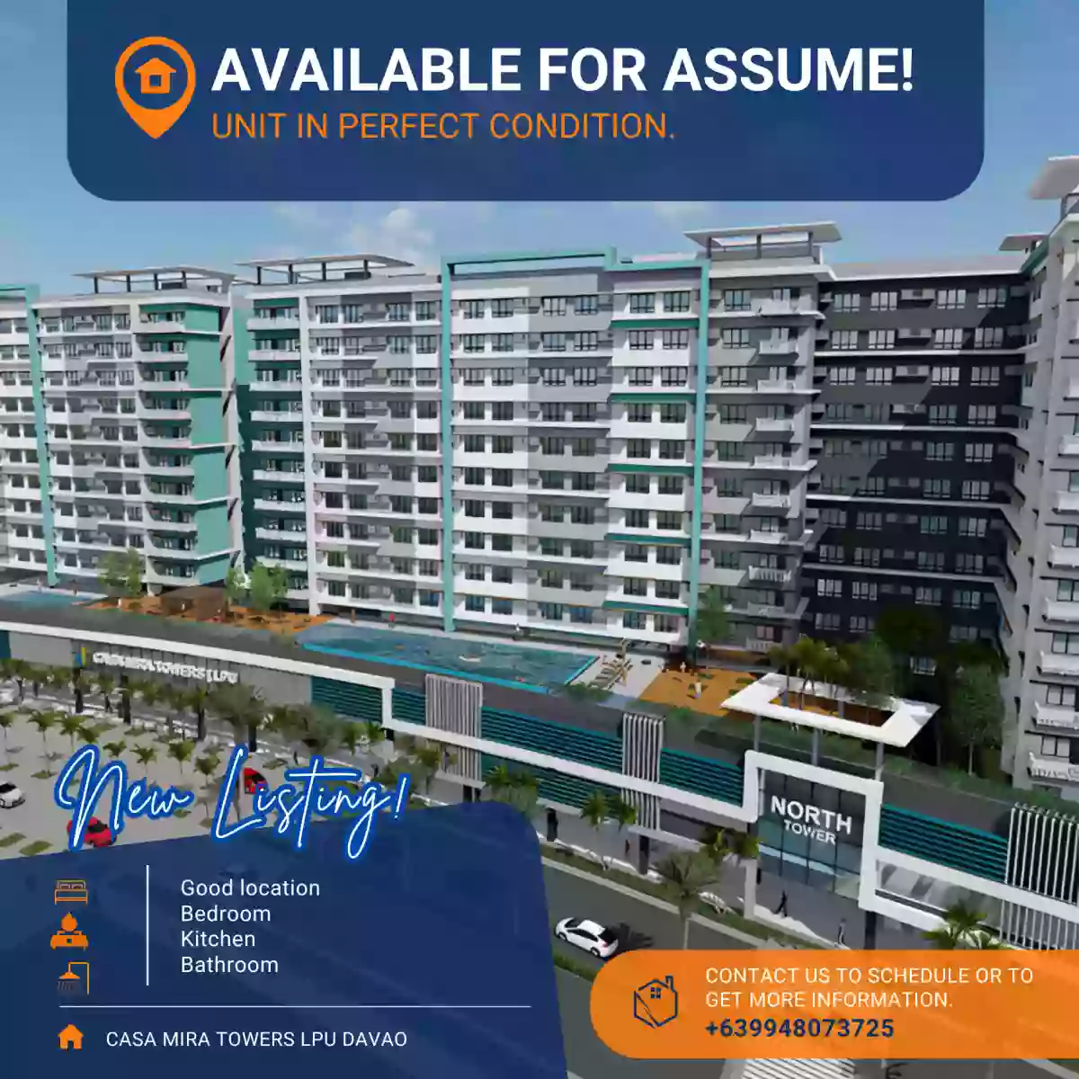 Casa Mira LPU Davao Rush For Assume — Studio in Davao City, Davao del Sur, Philippines — Photo 2