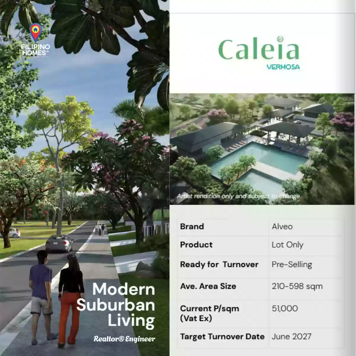Caleia Residential Lot in Vermosa