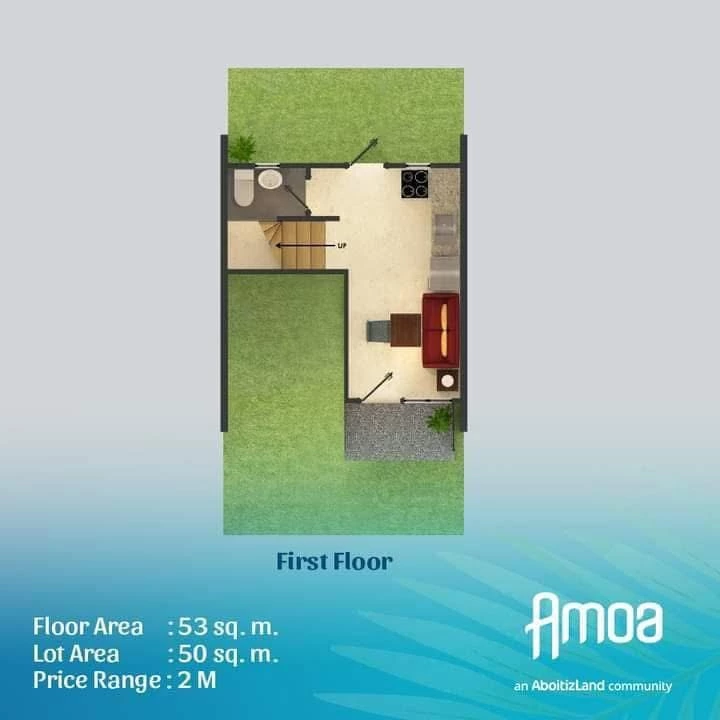 PUYO DAYON !!! AMITA 2-STOREY MID UNIT TOWNHOUSE AVAILABLE HERE AT AMOA IN TAMIAO COMPOSTELA CEBU !!! — House and Lot in Tamiao, Compostela, Cebu — Photo 6