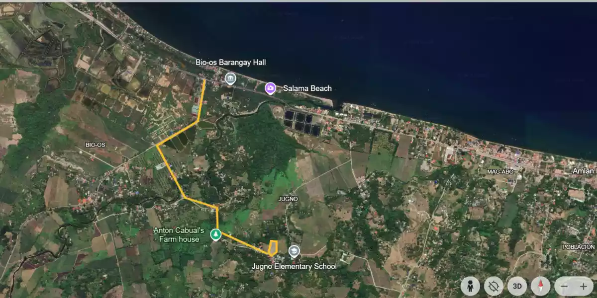 3,585 squaremeters Overlooking Lot Upper Jugno, Amlan Negros Oriental