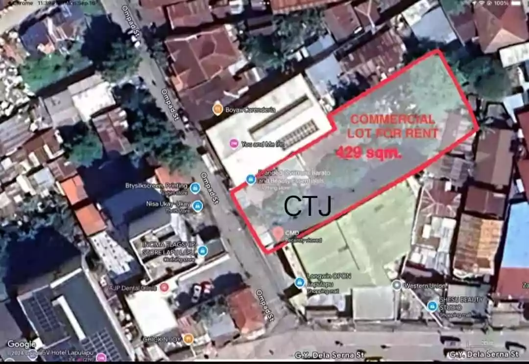 COMMERCIAL LOT FOR RENT/SALE — Commercial Lot in Lapu-Lapu, Cebu, Philippines — Photo 3
