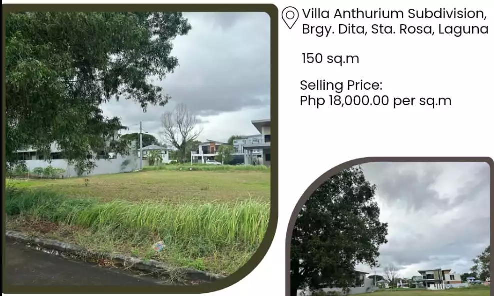 For Sale: 150 sqm Lot in Sta Rosa, Laguna — Residential Lot in Barangay Dita Road, Santa Rosa, Laguna — Photo 5