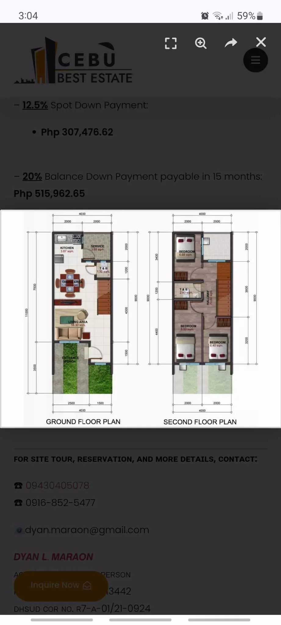 3 Bedroom Townhouse in Beverly Place Mactan Subdivision Agus Lapu Lapu — Townhouse in Birch St, Lapu-Lapu, Cebu — Photo 5