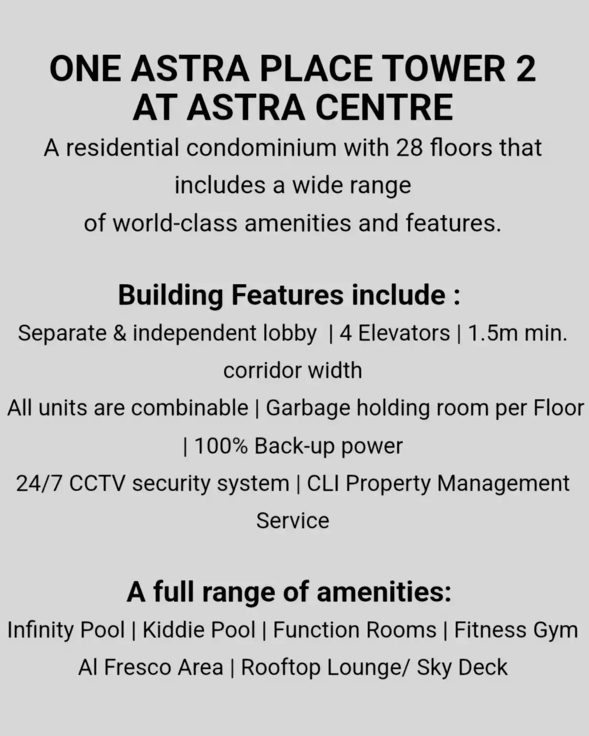 Assume studio unit in One Astra Residences, AS Fortuna Mandaue Cebu — Studio in Cebu, Philippines — Photo 2