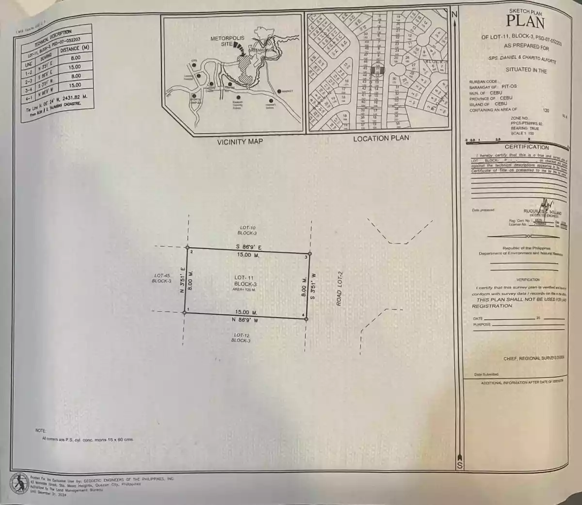 Two Identical Subdivision Lots in Metropolis, Talamban