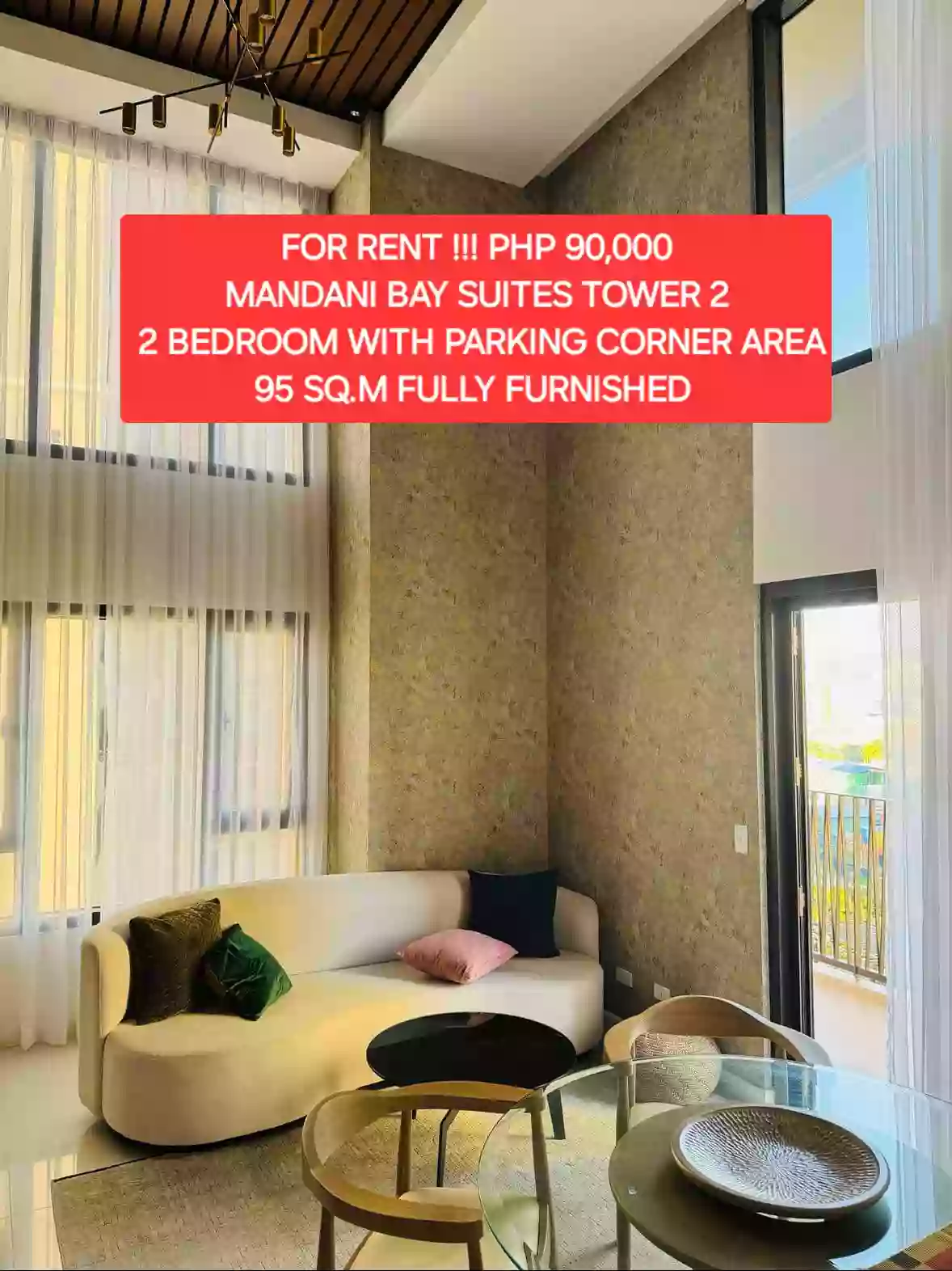 Mandani Bay Suites 2 Bedroom with Parking 