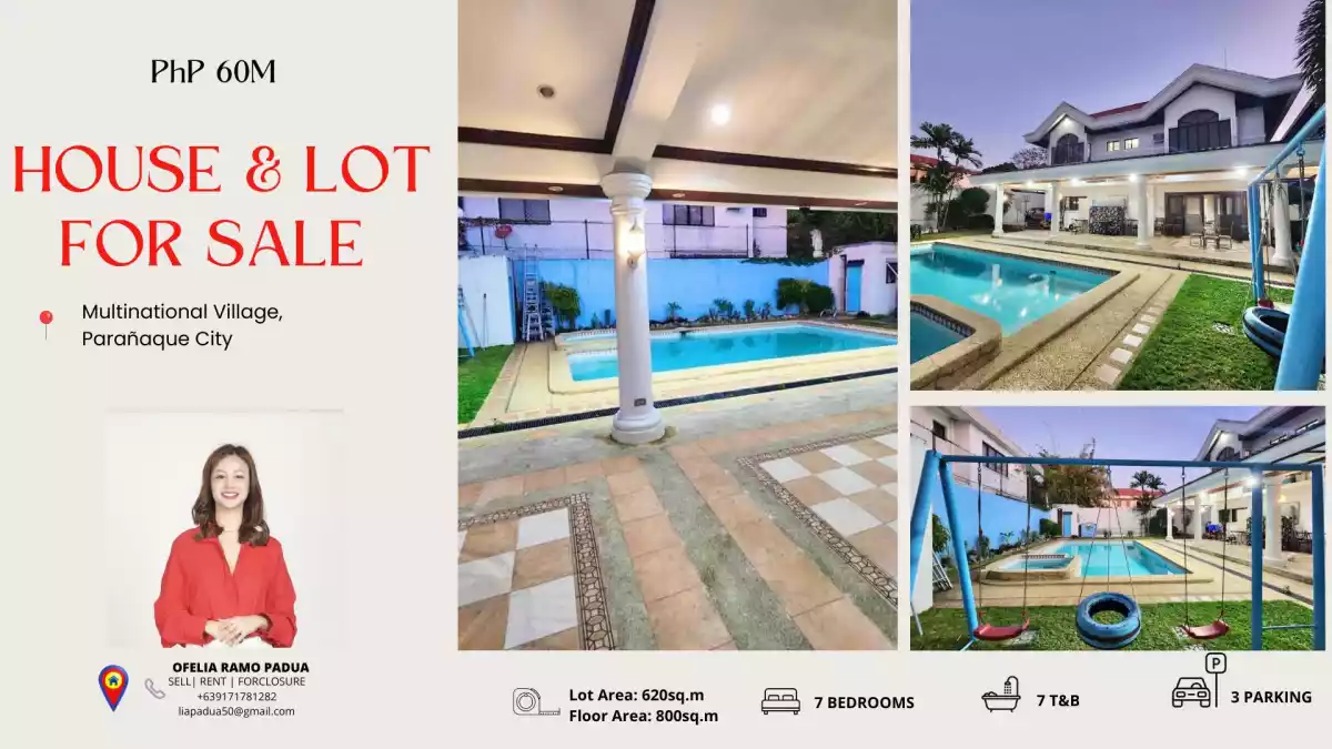 House and Lot with Pool FOR SALE