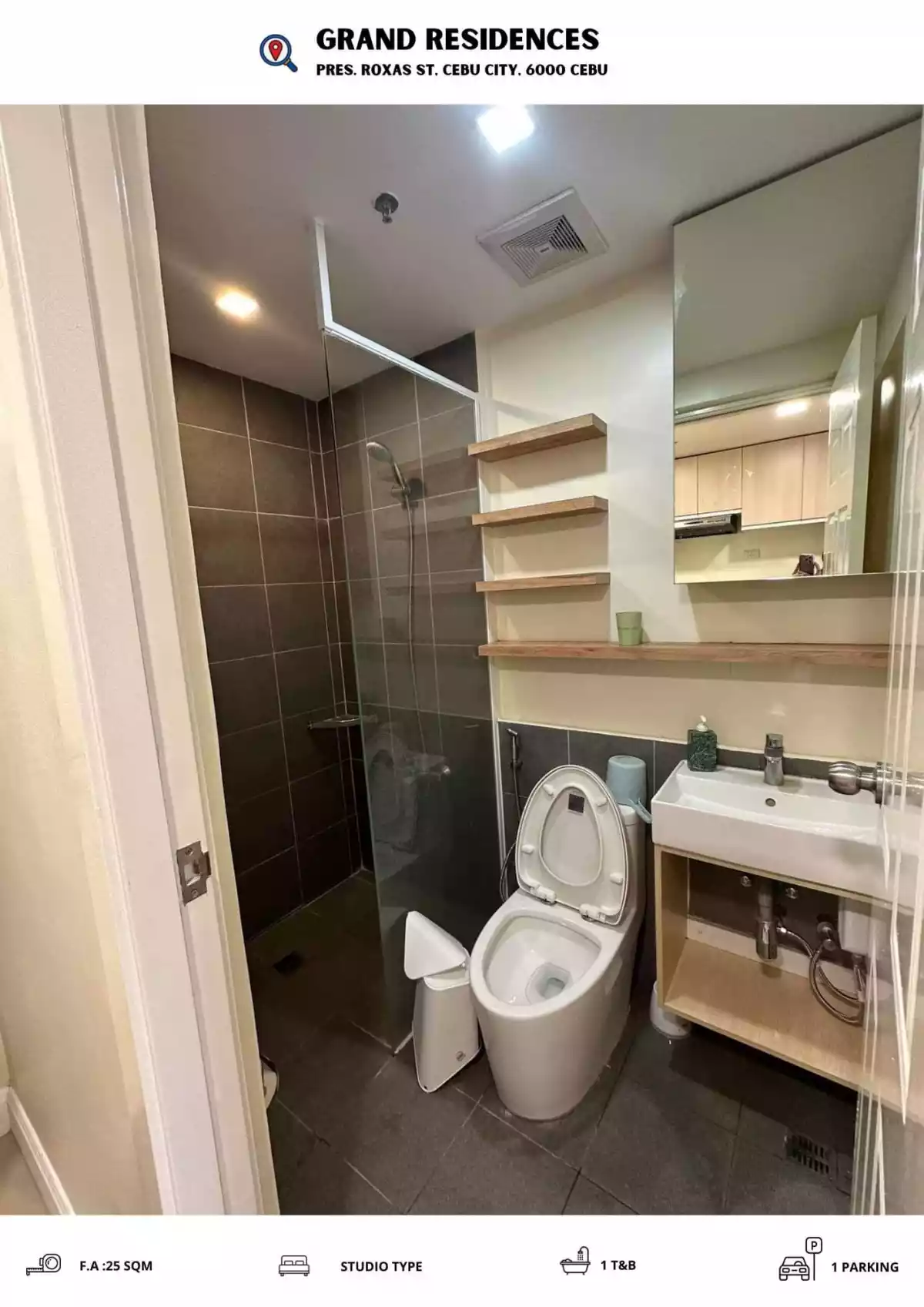 Studio Unit FOR SALE — Studio in Gov. M. Cuenco Avenue, Cebu City, Cebu — Photo 7