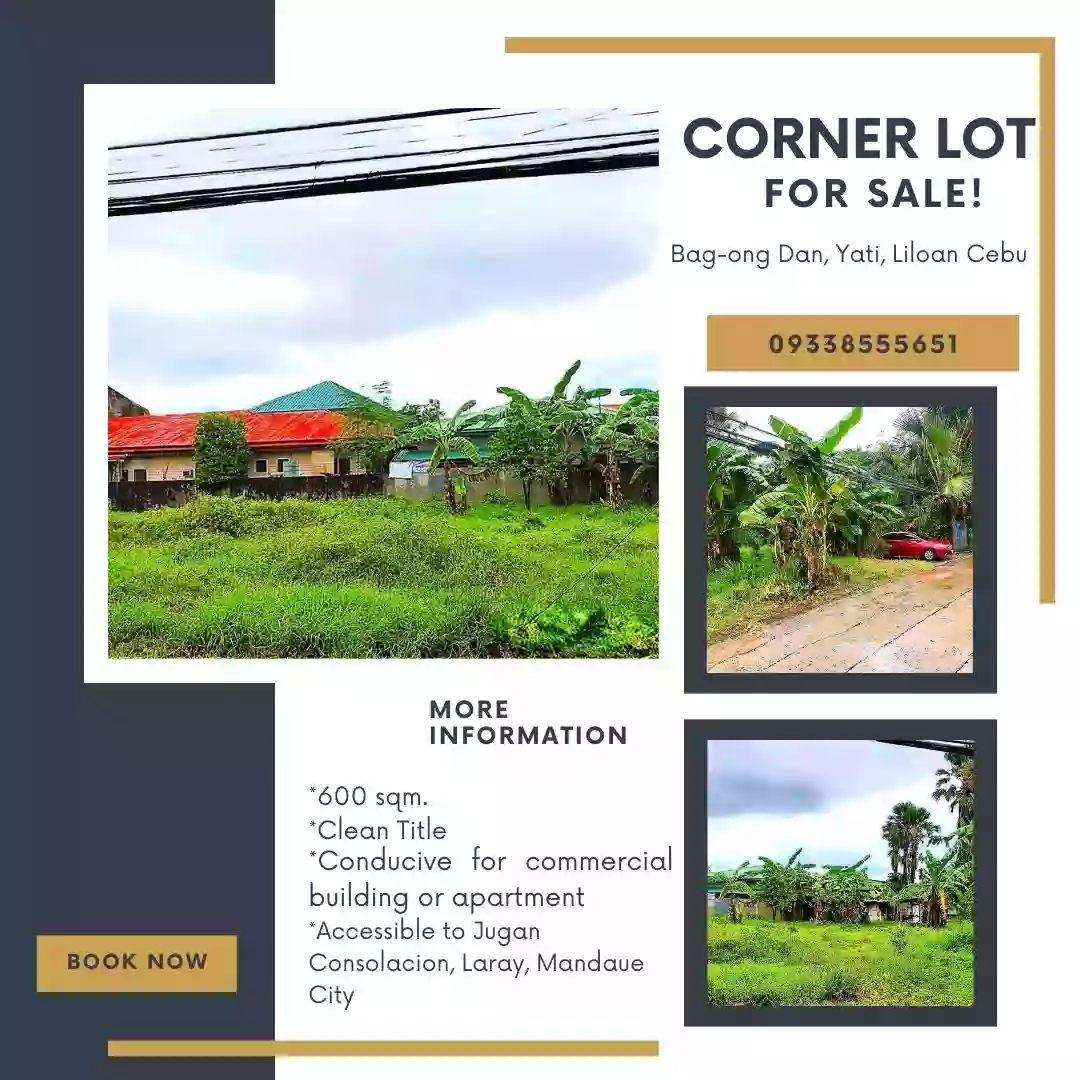 Corner Lot For Sale in Liloan, Cebu!