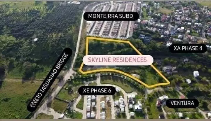 Assume This Overlooking Lot in Skyline Residences, an A Brown Company Residential lot at the entrance of XAVIER ESTATES!