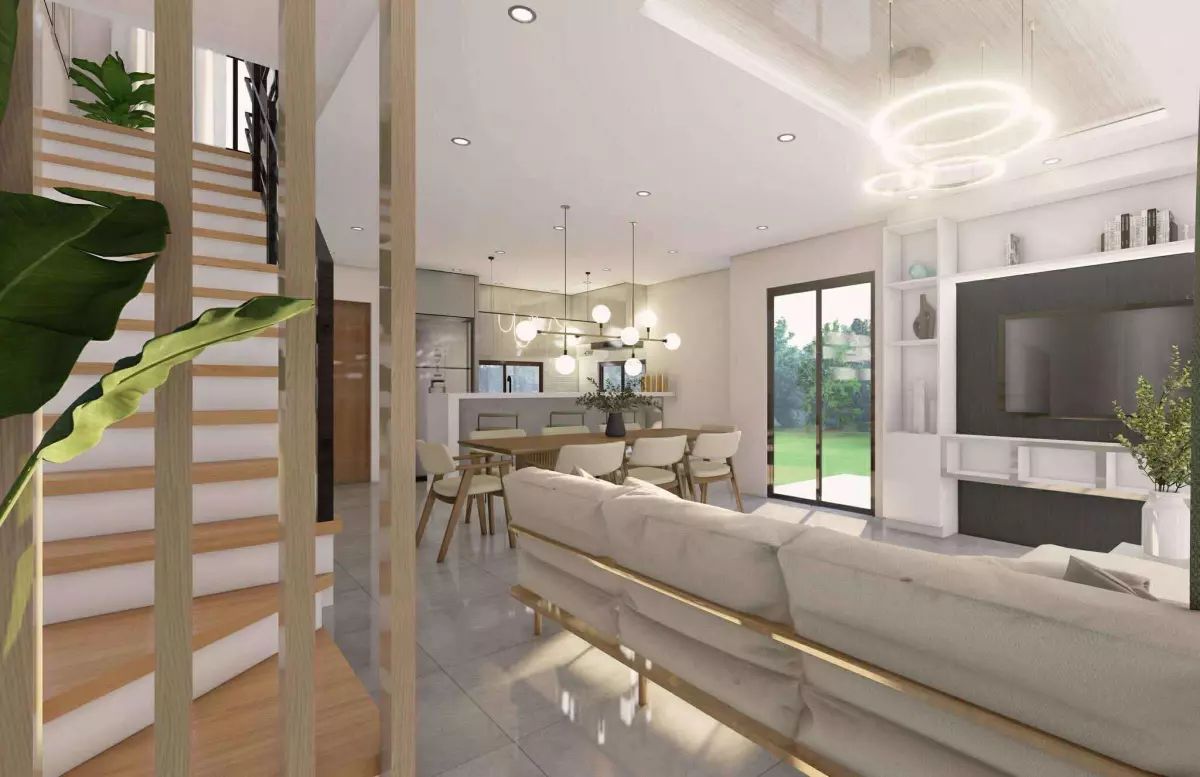 Single-Attached House and Lot inside a High-end Exclusive Subdivision in Metropolis 1, Talamban, Cebu City — House and Lot in Upper Bacayan, Cebu City, Cebu — Photo 2