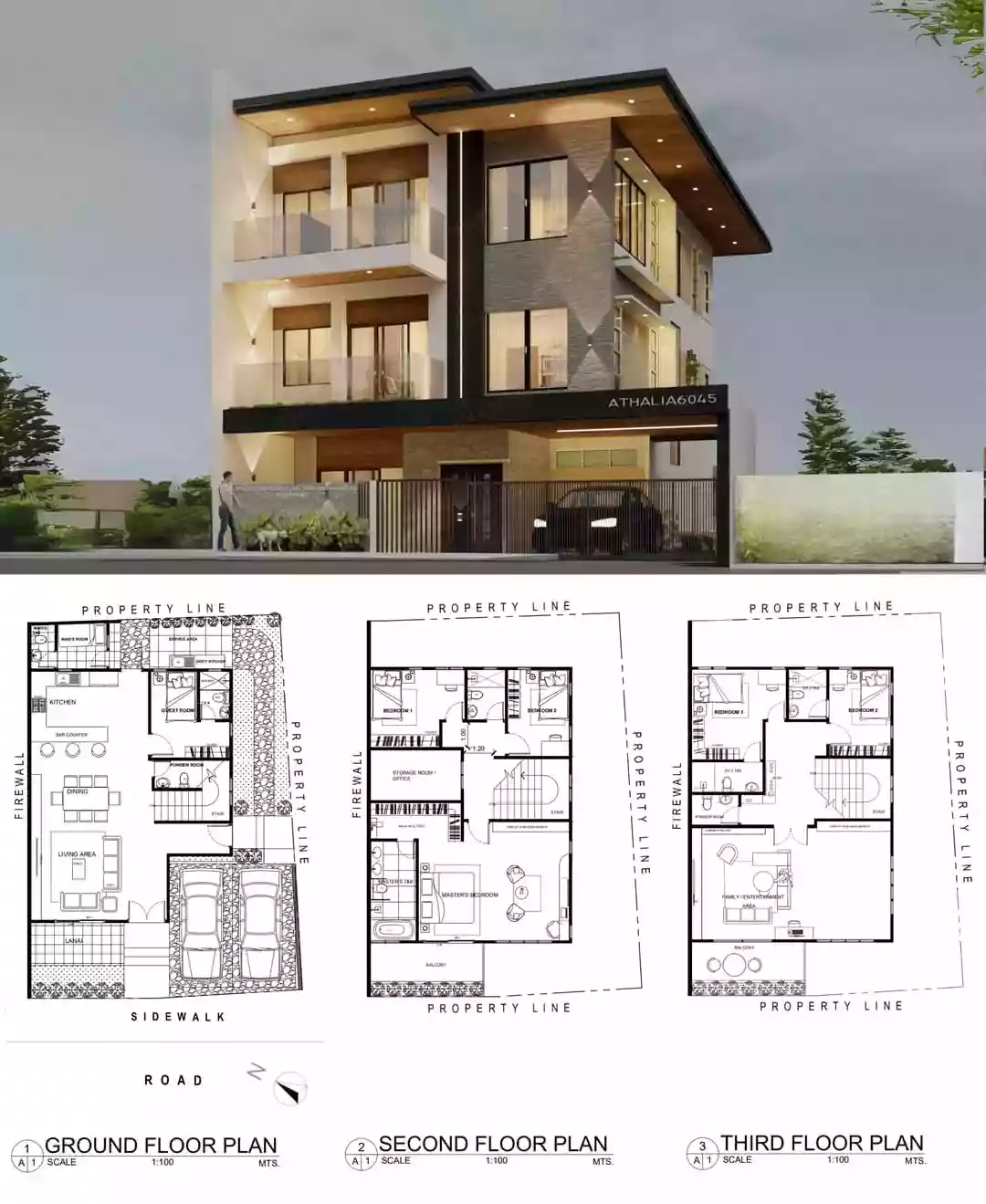 Pre selling 3 storeys House & Lot — House and Lot in Rio de Janeiro Street, Talisay, Cebu — Photo 3