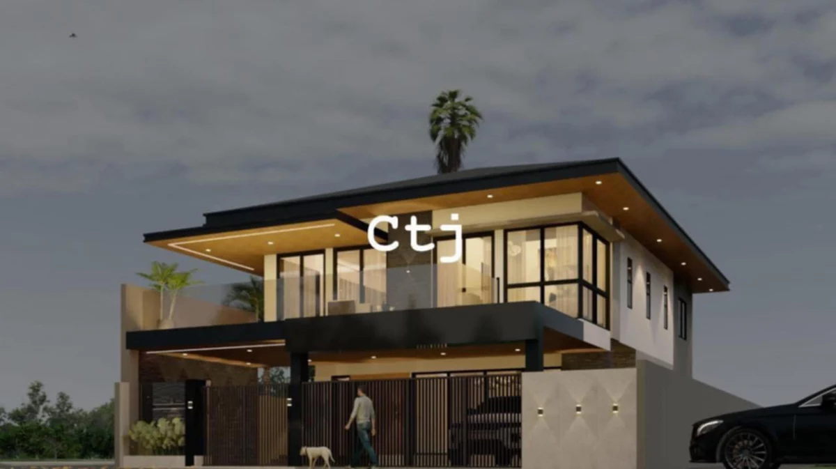 FOR SALE: 2 Storey House Design with Stunning Mediterranean-Style in Corona del Mar Subdivision