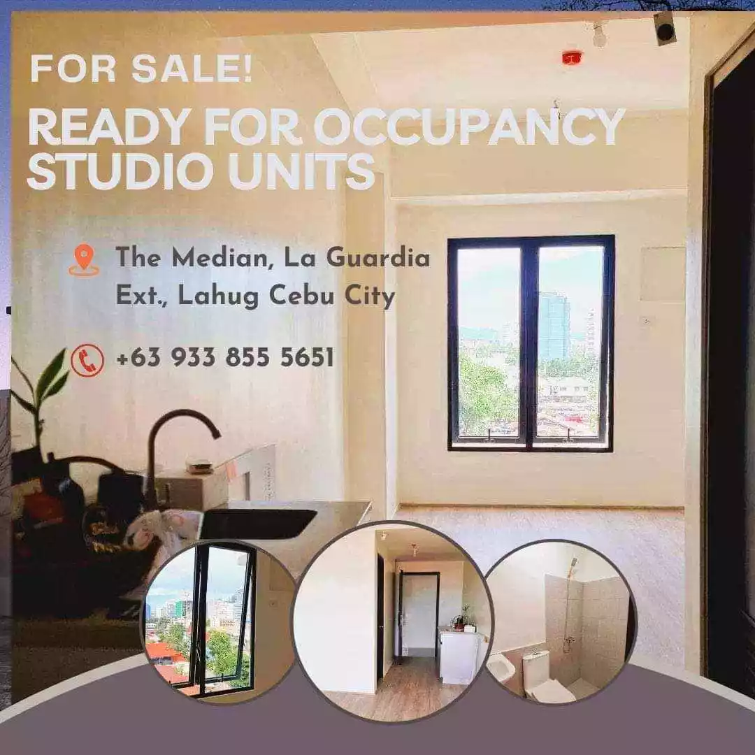 For Sale Ready for Occupancy Studio Units at The Median
