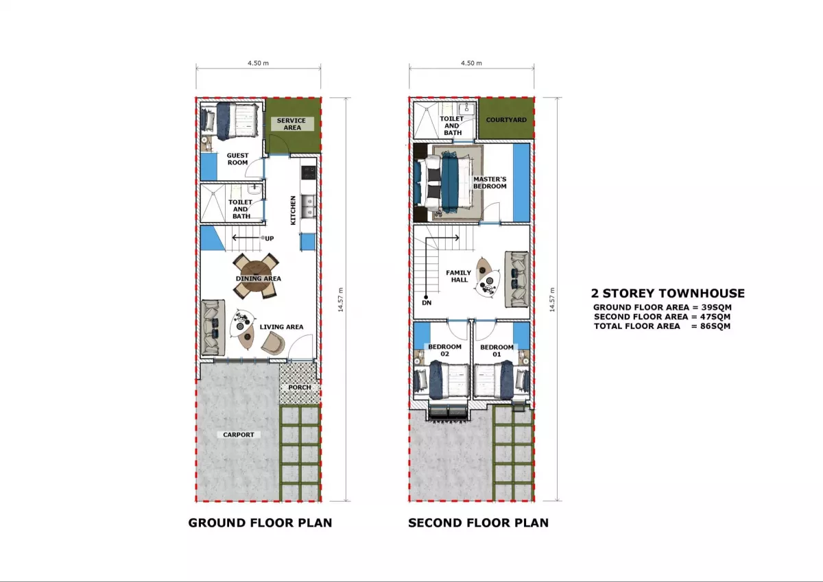 Two-Storey Townhouse For Sale — House and Lot in Naga, Camarines Sur, Philippines — Photo 3