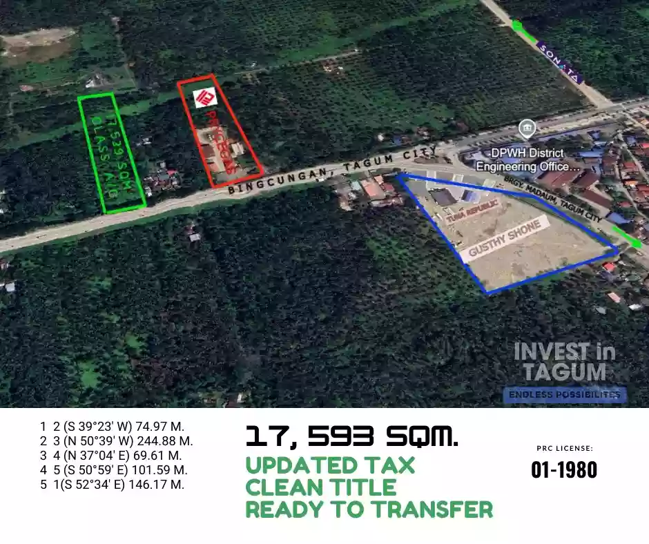 Commercial Lot For Sale Along the Highway