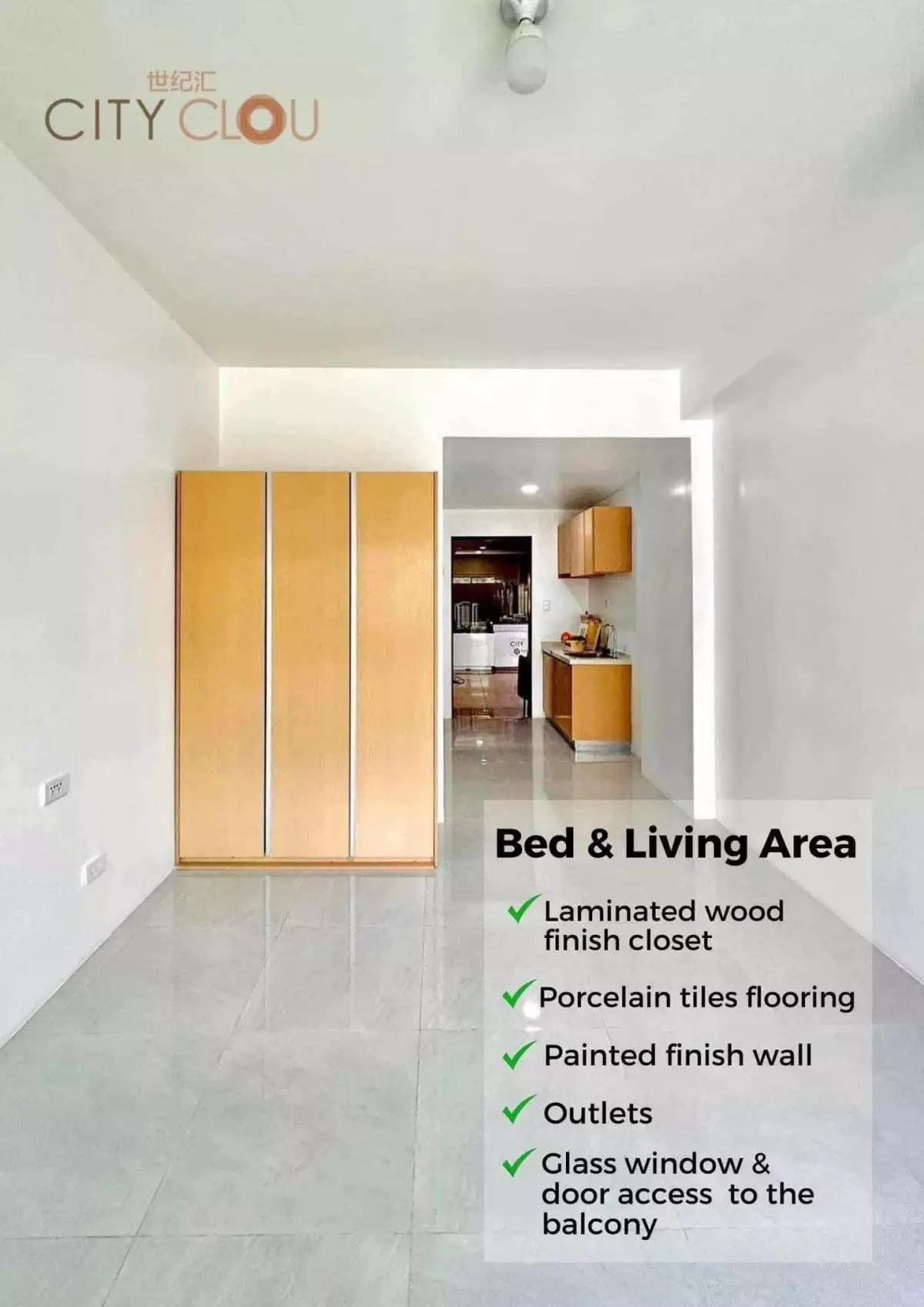 FOR ASSUME 2 STUDIO UNITS @CITY CLOU — Studio in Dionisio Jakosalem Street, Cebu City, Cebu — Photo 3