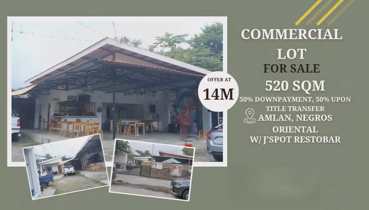 Commercial Lot with Building in Amlan