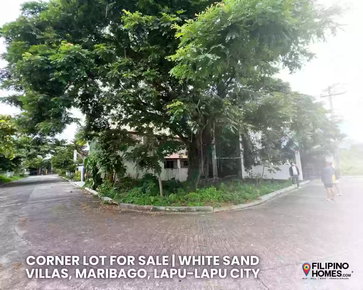 CORNER LOT FOR SALE | WHITESAND VILLAS – Maribago, Lapu-Lapu City