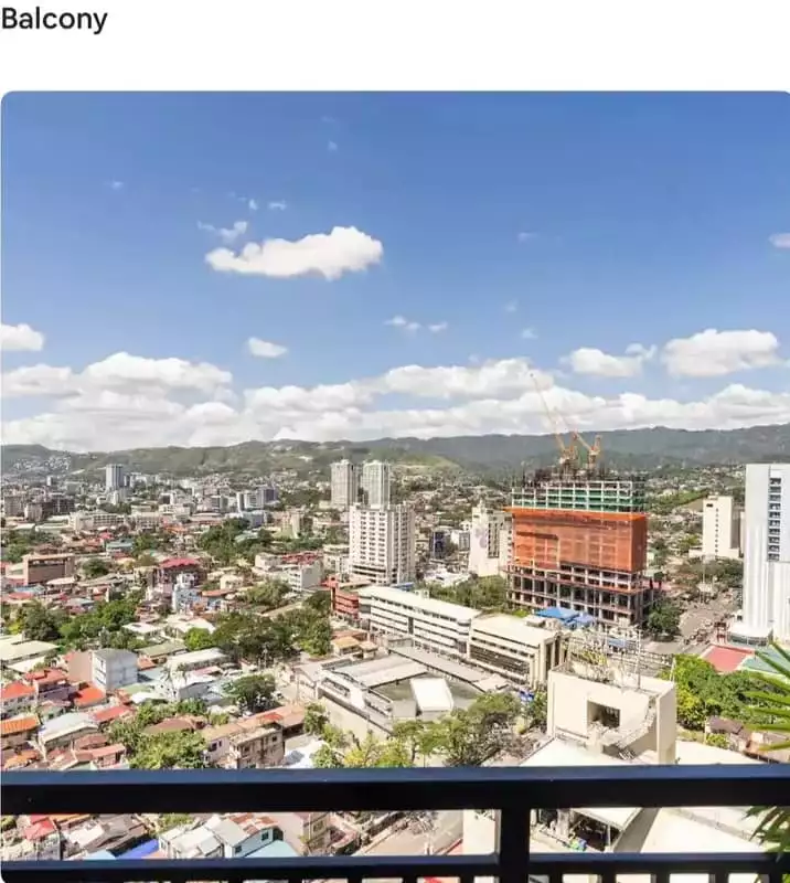FOR SALE BRANDNEW FULLY FURNISHED MOUNTAINVIEW CORNER UNIT WITH BALCONY IN CITYSCPAE GRAND TOWER — Studio in Archbishop Reyes Avenue, Cebu City, Cebu — Photo 6