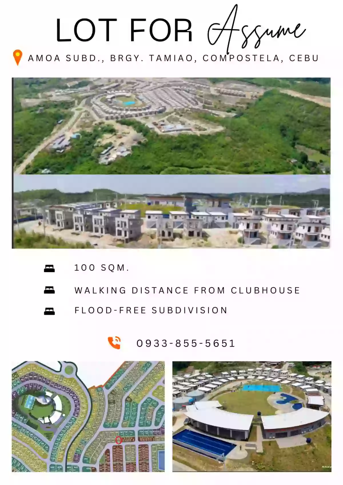 Residential Lot For Assume at Amoa Subd., Compostela, Cebu