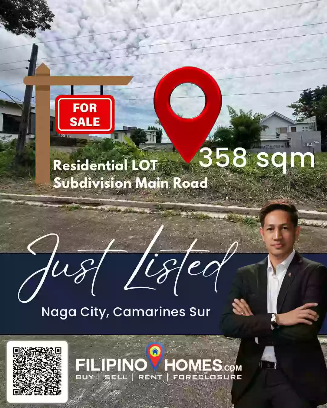 Prime Residential Lot for Sale in Naga City near Vista Mall — Residential Lot in Camarines Sur, Philippines — Photo 4
