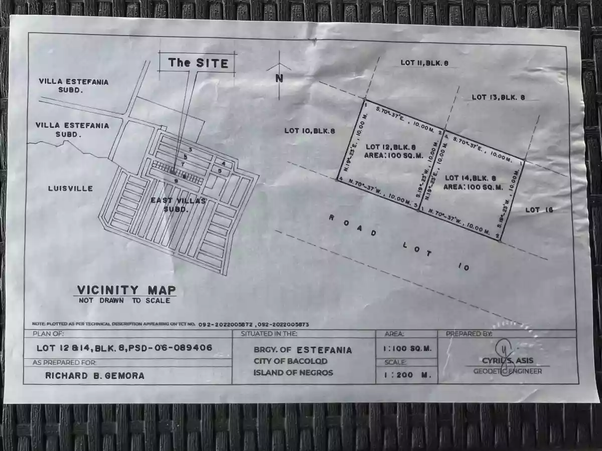 Residential Lot for sale!!! Two Lots adjacent to each other — Residential Lot in estefania, Bacolod, Negros Occidental — Photo 3