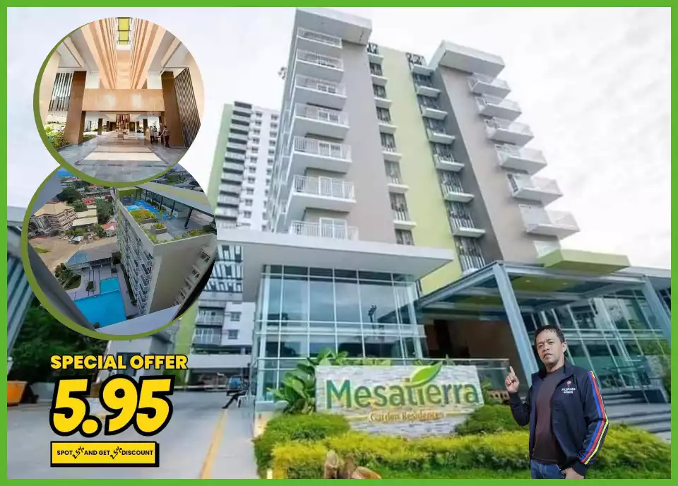 • Mesatierra Garden Residences - Your own personal paradise located at the heart of the city.