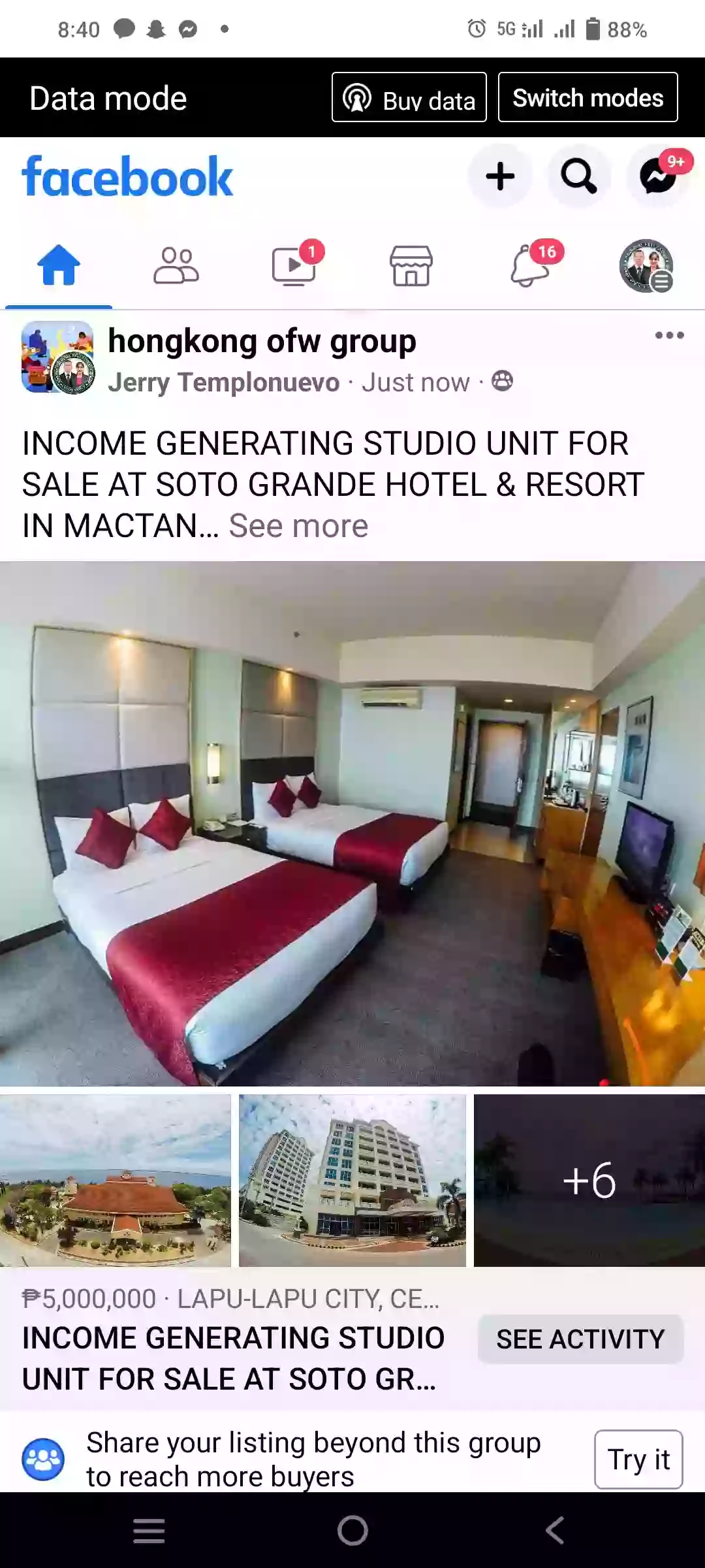 STUDIO UNIT FOR SALE IN MACTAN, CEBU (Income Generating) — Studio in Angasil Rd, Lapu-Lapu, Cebu — Photo 4