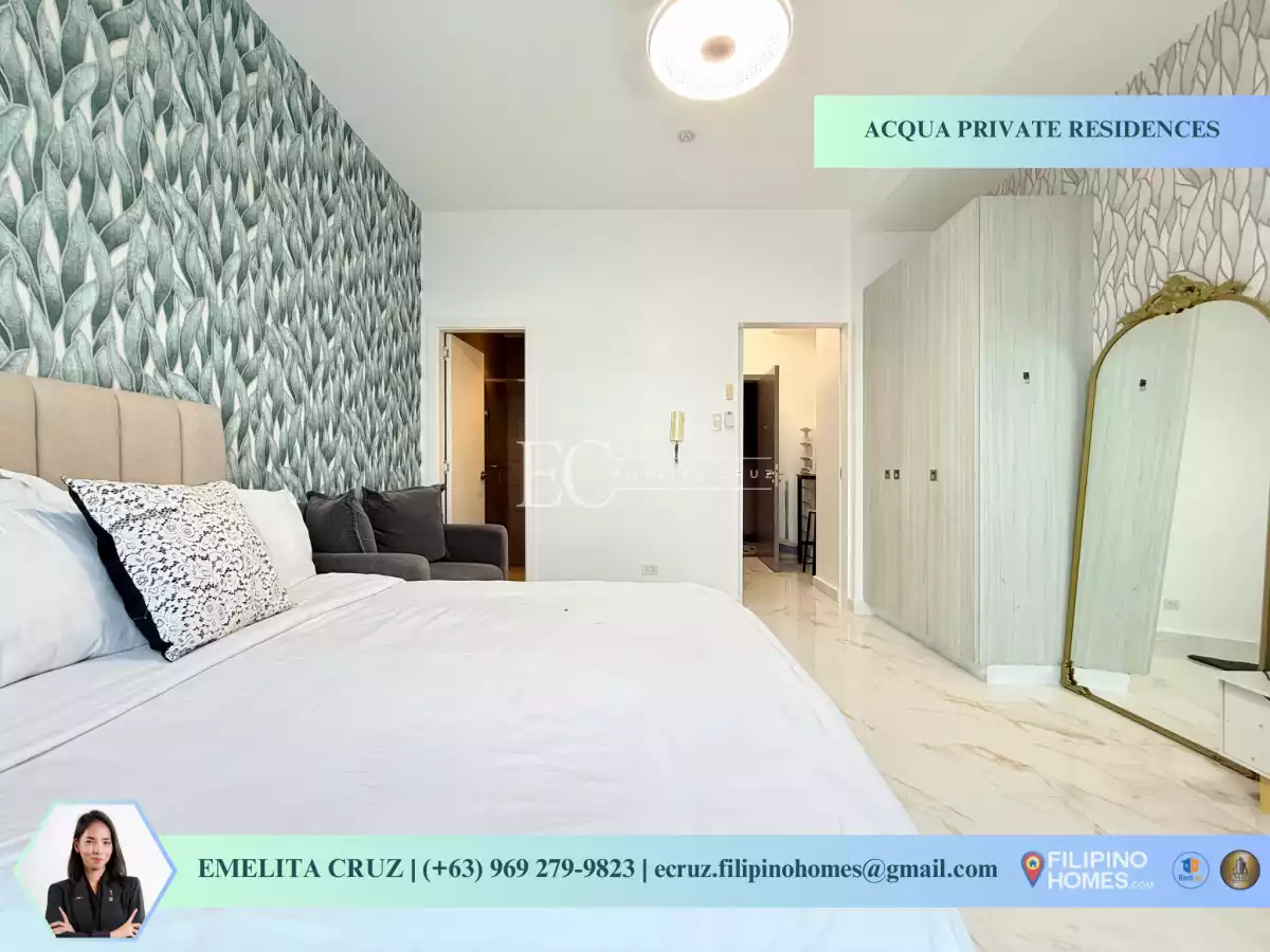 NEWLY RENOVATED 1BR UNIT FOR LEASE at Acqua Private Residences, Mandaluyong — 1 Bedroom in Coronado, Mandaluyong City, Metro Manila — Photo 3