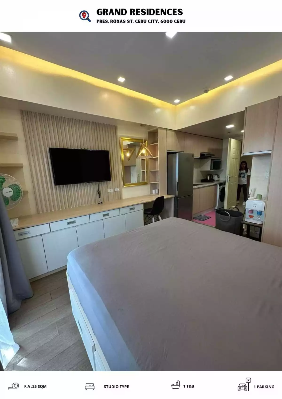 Studio Unit FOR SALE — Studio in Gov. M. Cuenco Avenue, Cebu City, Cebu — Photo 5