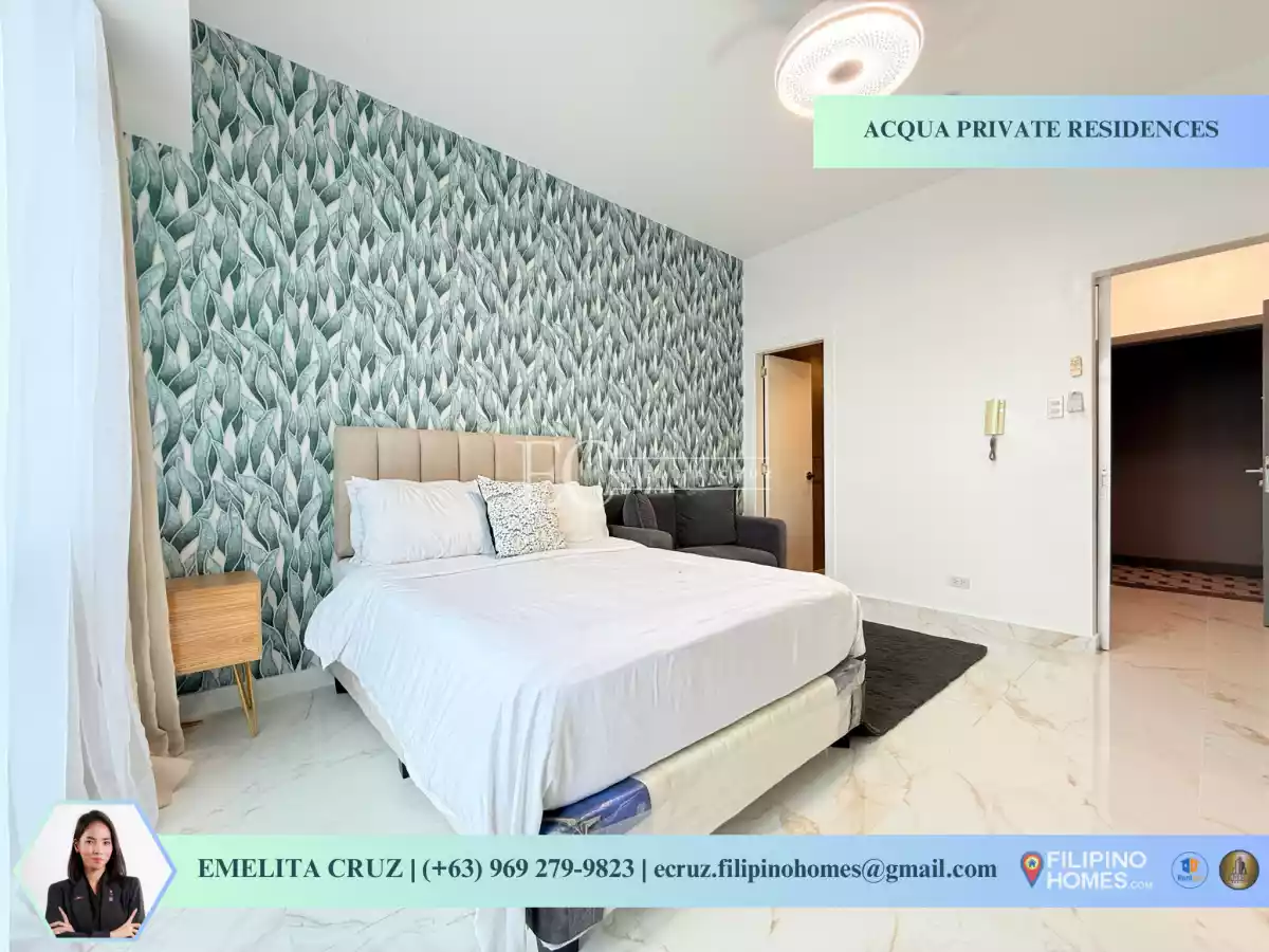 NEWLY RENOVATED 1BR UNIT FOR LEASE at Acqua Private Residences, Mandaluyong