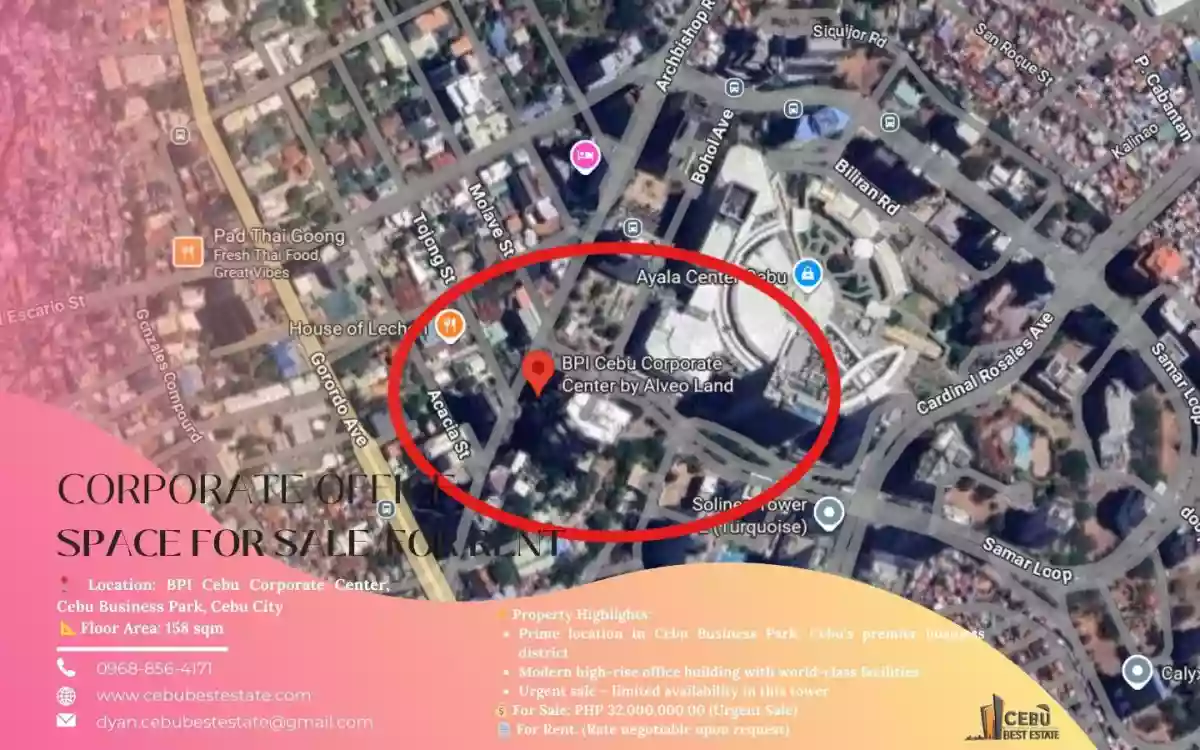 BPI CEBU CORPORATE CENTER CONDOMINIUM OFFICE FOR SALE — Office in Luzon Avenue, Cebu City, Cebu — Photo 7