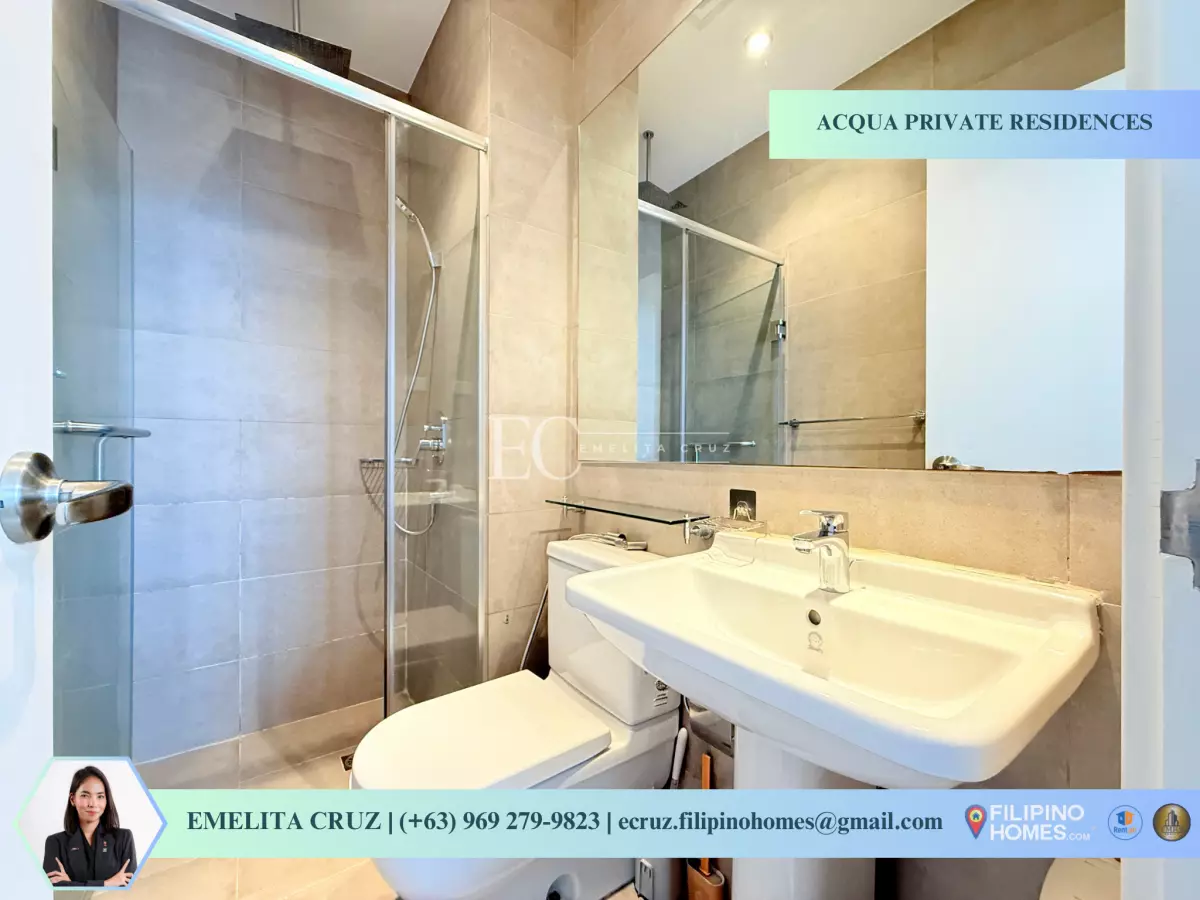 NEWLY RENOVATED 1BR UNIT FOR LEASE at Acqua Private Residences, Mandaluyong — 1 Bedroom in Coronado, Mandaluyong City, Metro Manila — Photo 6