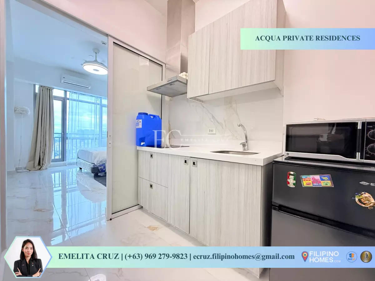 NEWLY RENOVATED 1BR UNIT FOR LEASE at Acqua Private Residences, Mandaluyong — 1 Bedroom in Coronado, Mandaluyong City, Metro Manila — Photo 5