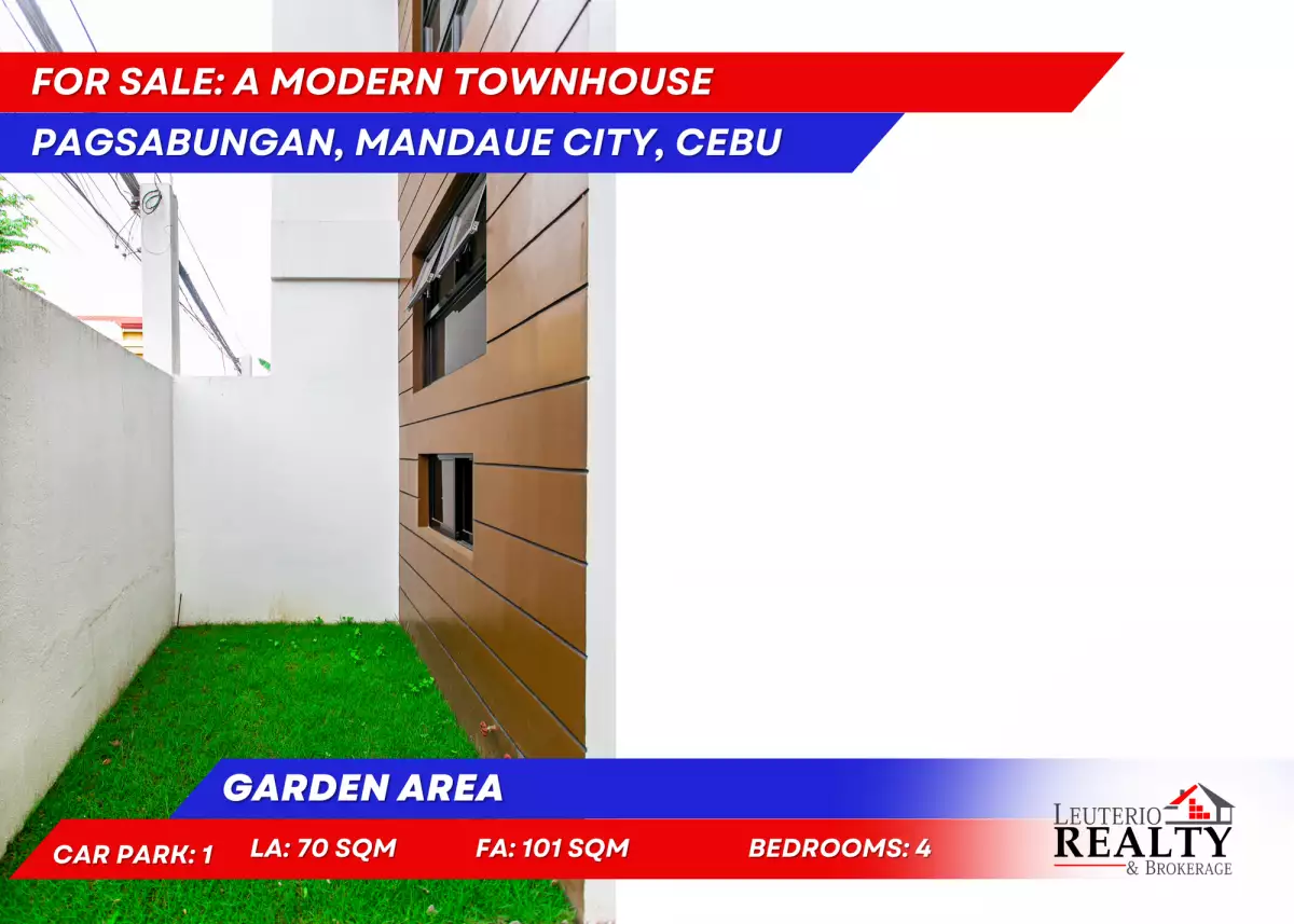 AFFORDABLE AND MODERN READY FOR OCCUPANCY TOWNHOUSE IN PAGSABUNGAN (MIDDLE UNIT) — Townhouse in Mandaue City, Cebu, Philippines — Photo 3