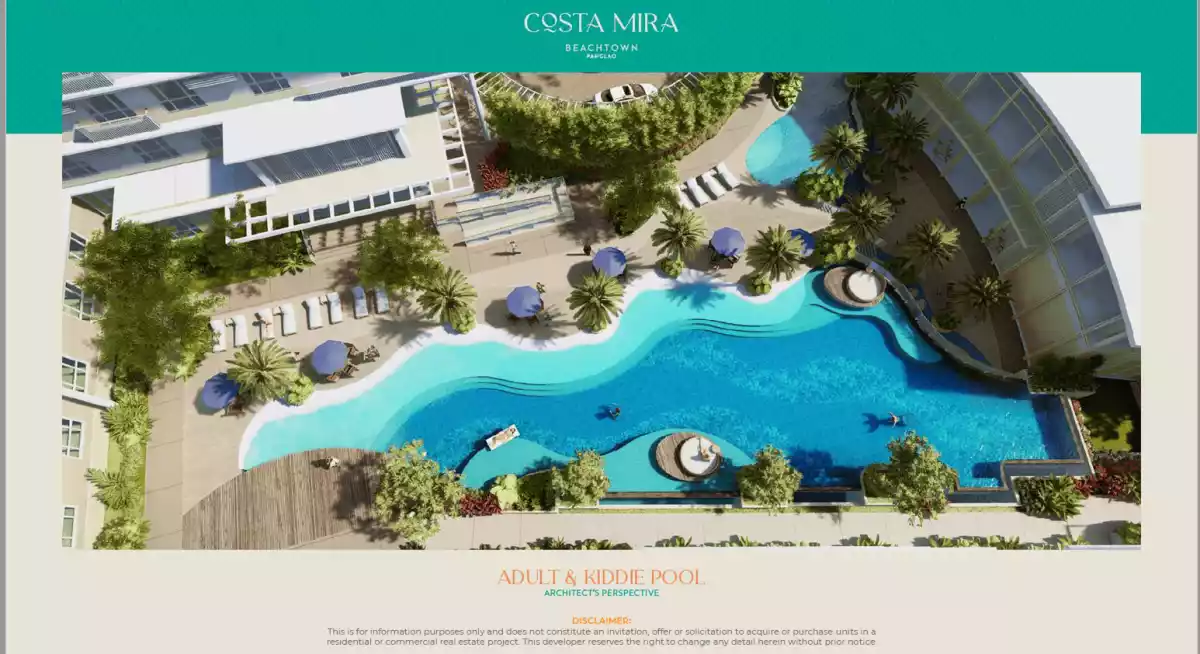 1 BEDROOM WITH BALCONY CORNER UNIT FACING SEA VIEW — 1 Bedroom in Costa Mira, Panglao Riverside, Dauis — Photo 5