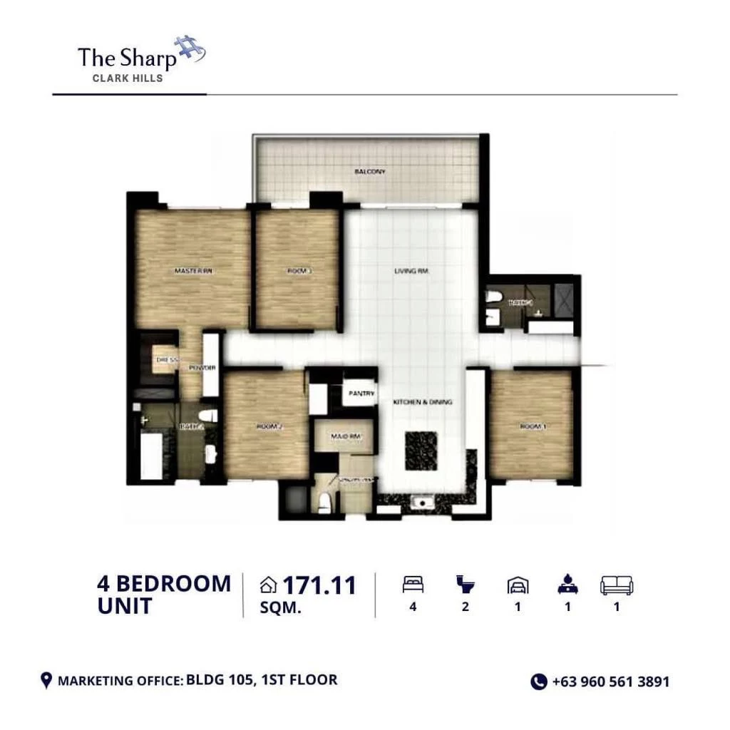 Sharp Clark Hills - Luxury Living — 4 Bedrooms in The Sharp Clark Hills, Jose Abad Santos Avenue, Clark Freeport — Photo 7