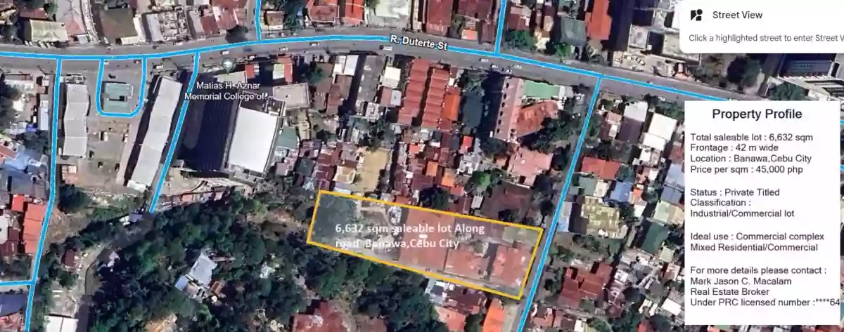 6632 sqm commercial lot in Banawa for sale — Commercial Lot in Cebu City, Cebu, Philippines — Photo 4