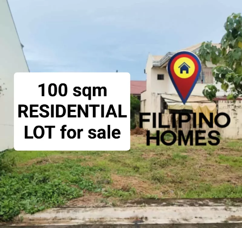 100SQM RESIDENTIAL LOT FOR SALE