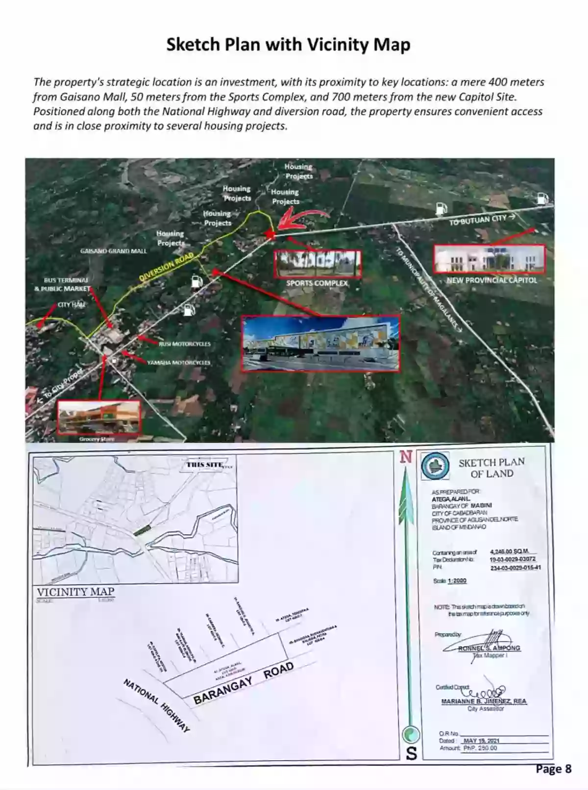 4,246 SQM PRIME COMMERCIAL PROPERTY ON CORNER LOT — Agricultural Lot in Cabadbaran City, Agusan Del Norte, Philippines — Photo 2