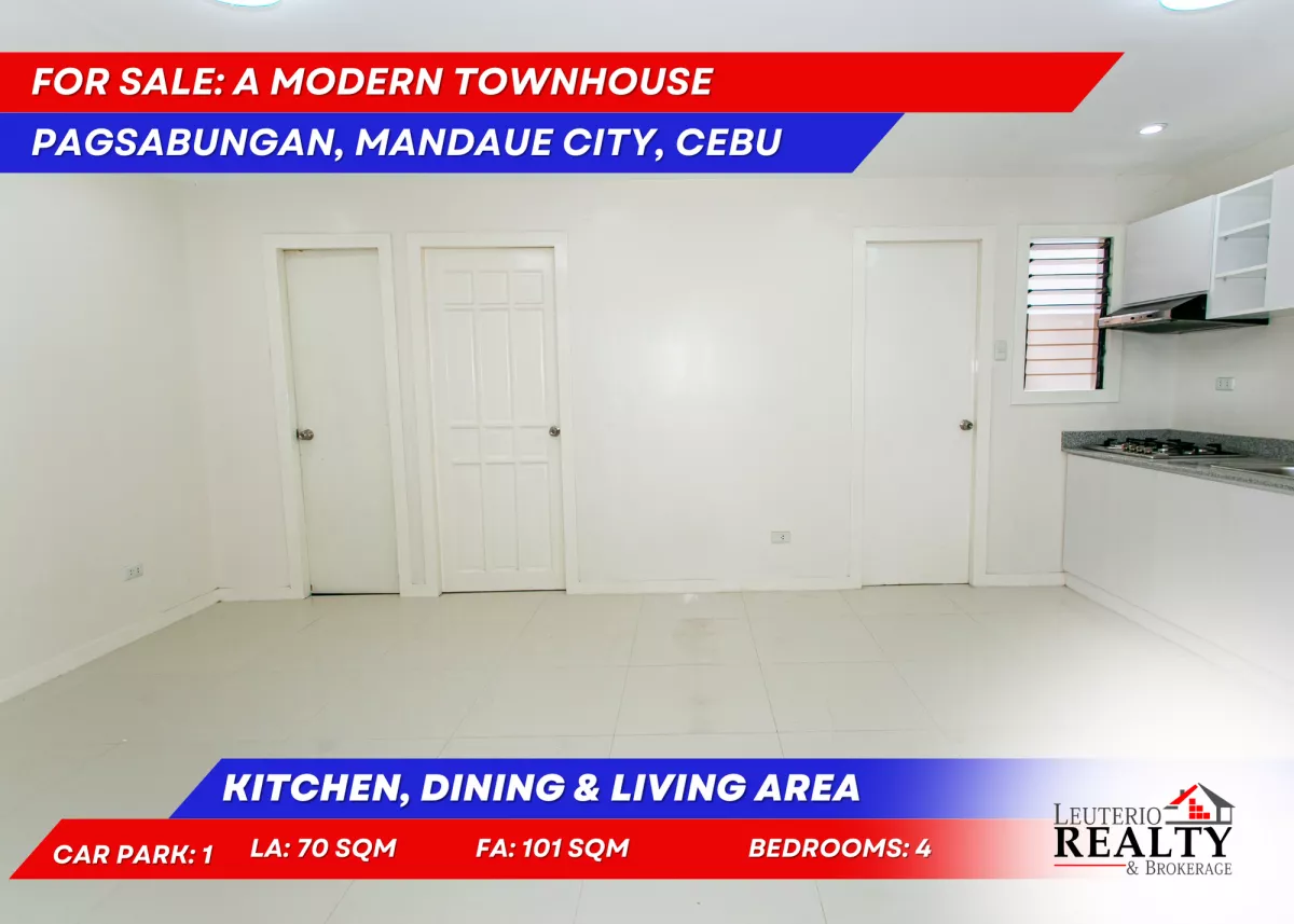 A MODERN AND AFFORDABLE READY FOR OCCUPANCY TOWNHOUSE IN MANDAUE — Townhouse in Mandaue City, Cebu, Philippines — Photo 5