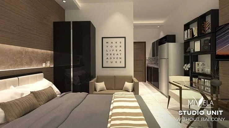 FOR SALE SEMI FURNISHED ONE BEDROOM UNIT AT MIVE — Studio in Cebu City, Cebu, Philippines — Photo 3