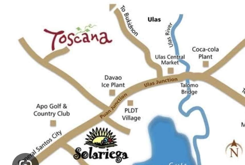 136SQM Clean Title Lot Only For Sale at Camella Toscana, Puan — Residential Lot in Libby Road, Talomo, Davao City — Photo 2