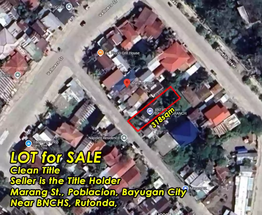 Rush Sale: 318 sqm Residential Lot in Poblacion, Bayugan near BNCHS — Residential Lot in Poblacion, Bayugan City, Agusan del Sur — Photo 2