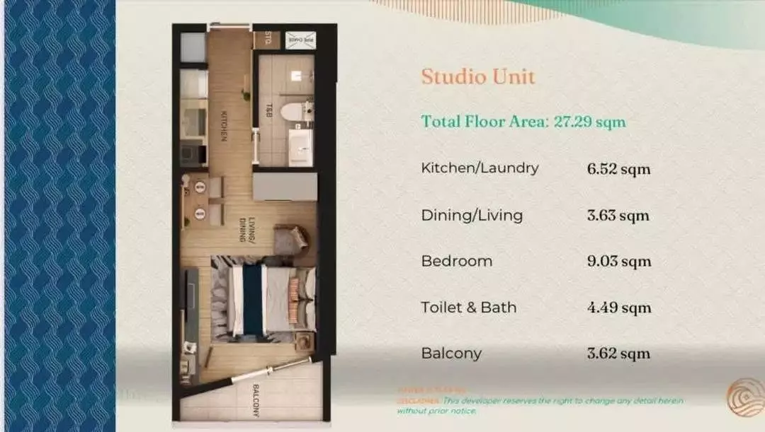 for Assume: Studio Condo in Subabasbas, Lapu-lapu City — 29.8 sqm — Studio in Subabasbas, Lapu-lapu City, Cebu — Photo 4