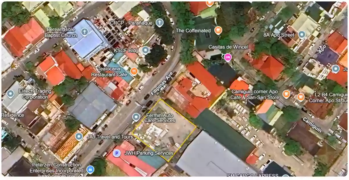 For Sale Commercial Lot in San Isidro, Paranaque City 1000 sqm — Commercial Lot in UPS 5, Filipinas Ave., San Isidro — Photo 3