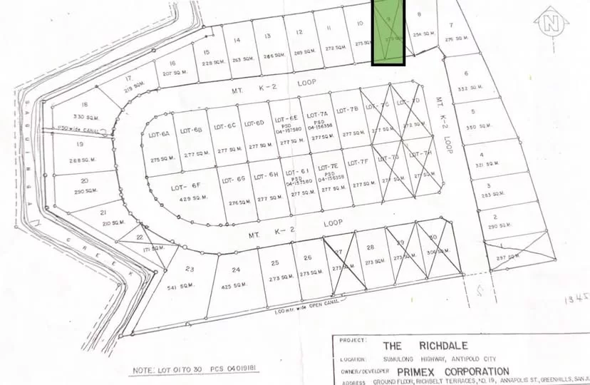Rush Sale: PRIME LOT IN RICHDALE SUBDIVISION, ANTIPOLO — Residential Lot in Santa Cruz, Antipolo, Rizal — Photo 4