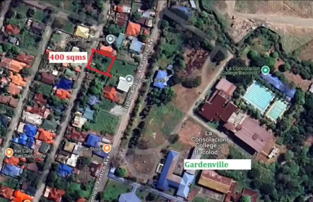 For Sale: Residential Lot 400 sqm in Tangub, Bacolod City
